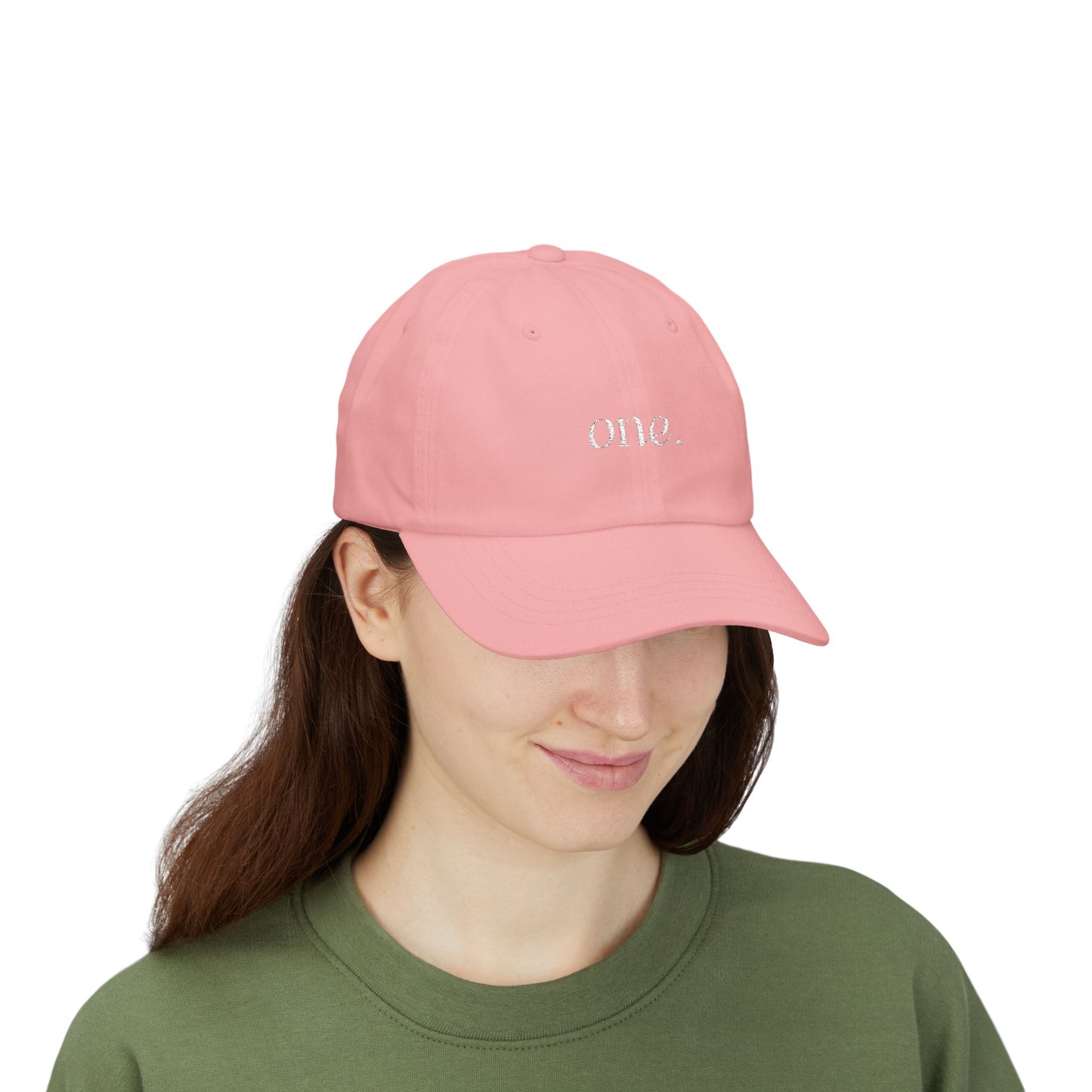 ONE. Wellness Cap - White Embroidery
